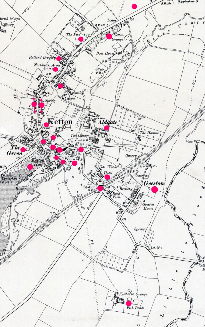 ketton map 1899
